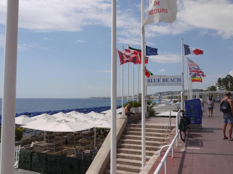 Mediterranee - un trois pièces à deux pas de la plage Nice Exterior foto